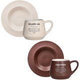 Tognana 2-delni set skodelic za espresso s podstavkom, porcelan, 90 ml Cene