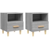  Noćni ormarići 2 kom boja hrasta sonome 40x35x47 cm | shoptok.hr