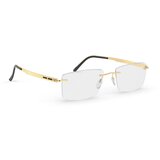  Muške Dioptrijske naočale Silhouette Venture 5537 IC 55/19 Gold | shoptok.hr