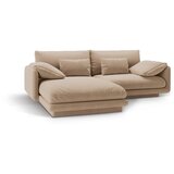 Micadoni Bež kotna sedežna garnitura iz tkanine bouclé (levi kot) Torino – Home | Shoptok.si
