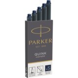 Parker 1x5 ink cartridge Quink blue black | shoptok.hr