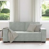  Dvosjed Sofa Svijetlosiva 180x78x84 cm Baršun | Shoptok.si