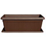 Plana podložak za žardinjeru za cvijeće Mediteran Maxi (D x Š x V: 80 x 38,5 x 6,5 cm, Terakota) | shoptok.hr