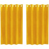  Zavjese za zamračivanje 2 pcs Žuta 140 x 140 cm Baršun | shoptok.hr