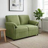 SOFA za dvije osobe Svijetlo zelena 138 x 83 x 95 cm Baršun | shoptok.hr