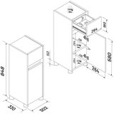 MID.YOU SREDNJE VISOKA OMARA 30/85/33 cm Slike