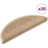  Samoljepljivi otirači za stepenice 30kom 56x17x3cm boja pijeska | shoptok.hr