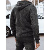 DStreet Men's insulated dark grey sweater cene