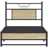 vidaXL Okvir kreveta bez madraca boja hrasta sonome 80 x 200 cm drveni | shoptok.hr