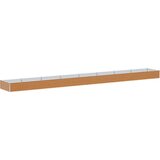  Povišena gredica - Vrtna gredica 775 x 100 x 36 cm Cinkani čelik | shoptok.hr