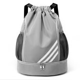 INF Športni nahrbtnik velike prostornine z nepremočljivim mokro-suhim ločevanjem Grey, (21748712) | Shoptok.si