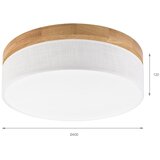  Brilagi - LED stropno svetlo BELLADONNA LED/36W/230V Ø 40 cm bela/hrast | Eponuda.com