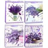 Ukrasna Papirnata Poklon Vrećica Lavanda 32 x 26 x 12 cm | shoptok.hr