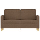  Dvosjed od tkanine smeđi 120 cm | shoptok.hr