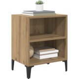 vidaXL Nočne omarice 2 kosi Hrast 40x30x50 cm inženirski les | Shoptok.si