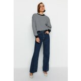 Trendyol Jeans - Dark blue - Wide leg Cene