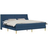  Okvir kreveta s madracem Plava 180 x 200 cm Poliester | shoptok.hr