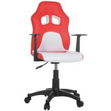 MID.YOU Mladinski Vrtljiv Stol Teen Game Al, Bela, Rdeča | Shoptok.si