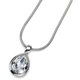 Oliver Weber Ženski Drop Crystal Lančić sa swarovski belim kristalnim priveskom Cene