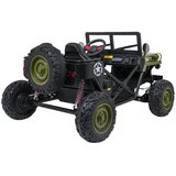Lean Toys Otroško vojaško vozilo STAR 24V 4×200W zelena | Shoptok.si
