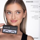 Nanolash DIY Eyelash Extensions set za kućno produljivanje trepavica Fantasy BROWN 36 kom | shoptok.hr