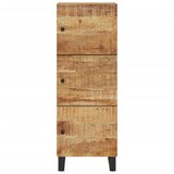  Visoka komoda s 3 vrata 40x33x110 cm od drva manga i željeza | shoptok.hr