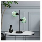 Opviq Stona lampa Benek-15-14555, 36x18x58 cm, IP20, Crno-zelena | Eponuda.ba