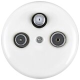  Elhard - Keramička retro antenska utičnica TV+R+SAT bela | Eponuda.com