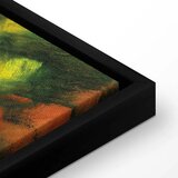  Slika - August Macke – Sunny Path 60x90 U crnom drvenom okviru | shoptok.hr