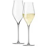 Čaše u setu 2 kom za šampanjac 380 ml Notes –