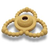 Lorelli silikonska glodalica/zvecka za bebe - natural yellow ( 10210840001 ) Cene