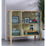 Livetastic ŠIROKA KOMODA, prozorno, medeni hrast | Shoptok.si