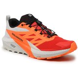 Salomon Čevlji Sense Ride 5 L47046200 Lunar Rock/Shocking Orange/Fiery Red Cene