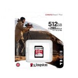 Kingston Technology 512GB Canvas React Plus SDXC UHS-II 280R /150W U3 V60 for Full HD /4K | shoptok.hr
