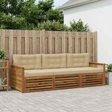  Set vanjskih sofa 3 kom. Prirodna i bež | shoptok.hr