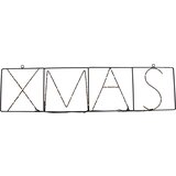 LUCA LIGHTING Božična stenska svetilka črna XMAS vklj. LED s časovnikom IP44 - Yoro Cene