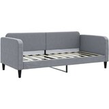 vidaXL Raztegljiva postelja svetlo siva 90x190 cm blago | Shoptok.si