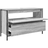  Kupaonski ormarić za umivaonik s ladicama 90x34,5x60 cm Siva | Shoptok.si