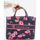 Boto Large Bag with Flowers Black-Pink Mooch | shoptok.hr
