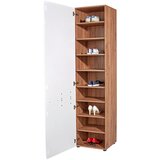 XORA garderobna omara barve hrasta, bela | Shoptok.si