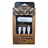 Smart Pack AUTO ADAPTER USB SC-198 2.4A+3U1 KABEL | Eponuda.ba