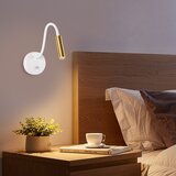  Brilagi - LED fleksibilna zidna lampa MAYA LED/3W/230V 4000K bela/zlatna | Eponuda.com