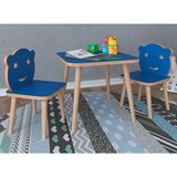 MID.YOU Otroški Set Mize In Stolov Lilula, Modra | Shoptok.si