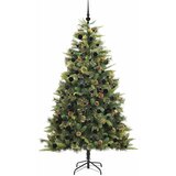  Umjetno Drvo za Božić s Šišarkama Zelena 240 cm | Eponuda.com