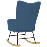  Stolica za ljuljanje od tkanine plava | shoptok.hr
