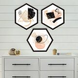 Wallity Uramljena slika 6GEN17765, 35x35 cm, 3 dela Cene