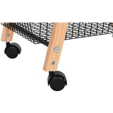 Posuda za Voće Home ESPRIT Crna Prirodno Čelik Borovina 48 x 32 x 79 cm | shoptok.hr
