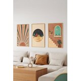 Wallity slika 3Dartsoho5, 3 dijela, 33 x 48 cm | Eponuda.ba