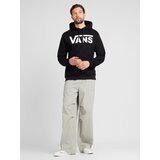Vans Sweater majica 'Classic' crna / bijela | shoptok.hr
