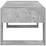  Stolić za kavu Betonski sivi 110 x 50 x 41 cm Konstruirano drvo | shoptok.hr